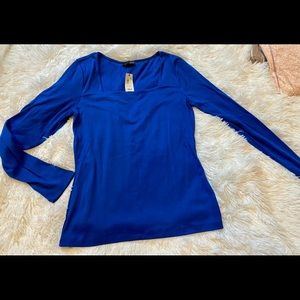 The limited blue top